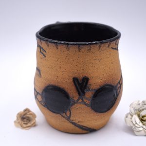 Cracked Goblin Skull mug 20 oz