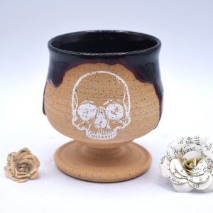 Small Skull goblet 9 oz