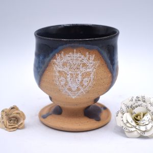 Small Deer Alchemy goblet 8 oz