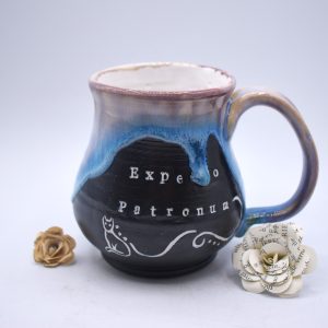 DISCOUNTED cat patronus mug--see photos 16 oz