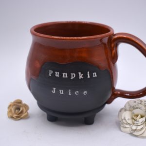 Pumpkin juice cauldron mug 15 oz