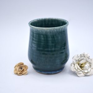 Dark teal tumbler 8 oz