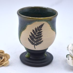 Tiny fern goblet 2 oz