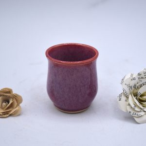Mini pink shot glass 1 oz